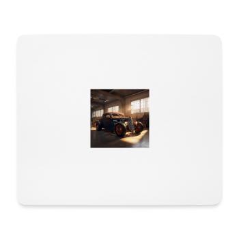 Bâton chaud - Tapis de souris (format paysage) - blanc - Devant