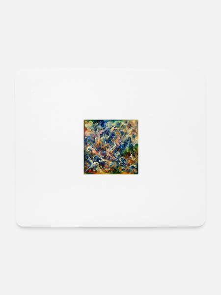 Design Marc Chagall - Mouse Pad (horizontal) - white