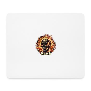 AllYouNeedIsMama - Mousepad (Querformat) - Weiß - Vorne