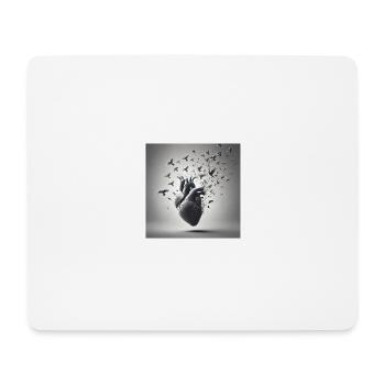 Liberated emotions - Mouse Pad (horizontal) - white - Front