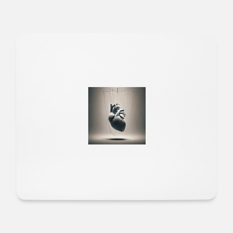 The threads of emotions - Mouse Pad (horizontal) - white