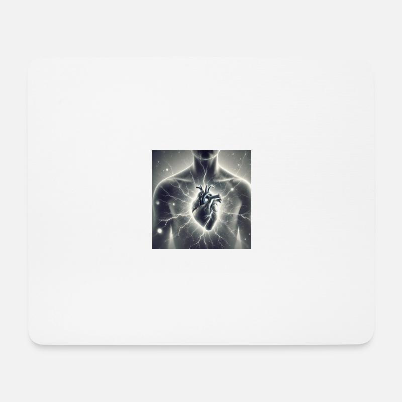 Zerbrochene Stärke - Mousepad (Querformat) - Weiß