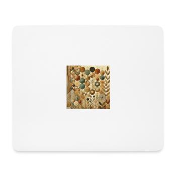 Geometry of Nature - Mouse Pad (horizontal) - white - Front