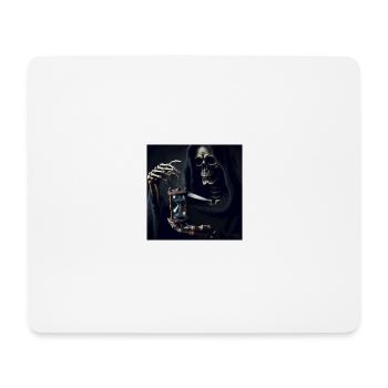 Memento Mori - Mousepad (Querformat) - Weiß - Vorne