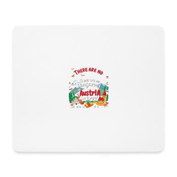 Austria - Mousepad (Querformat) - Weiß - Vorne