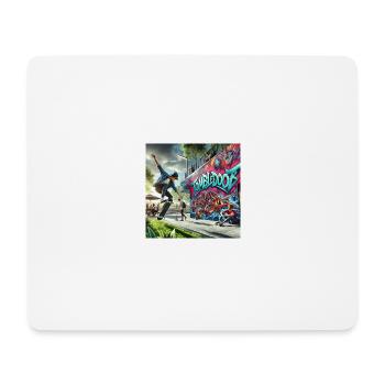 1000013526 - Tapis de souris (format paysage) - blanc - Devant