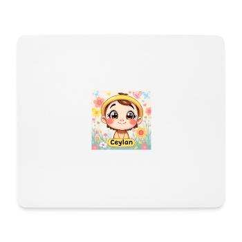 Sweet F - Mousepad (Querformat) - Weiß - Vorne