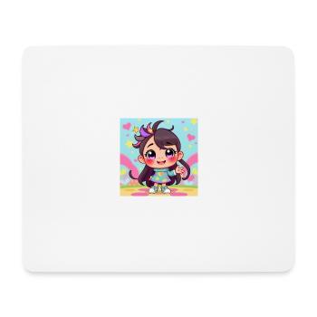 Sweet A - Mouse Pad (horizontal) - white - Front