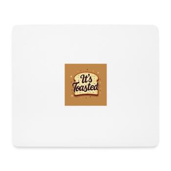 Toast - Tapis de souris (format paysage) - blanc - Devant
