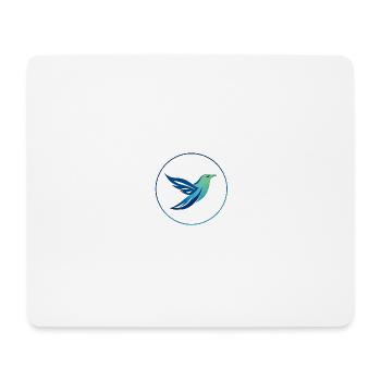 Vogelfrei - Mousepad (Querformat) - Weiß - Vorne