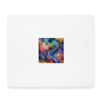 Mein KI Design - Mousepad (Querformat) - Weiß - Vorne