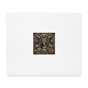 Steampunk Drachen Lord - Mousepad (Querformat) - Weiß - Vorne