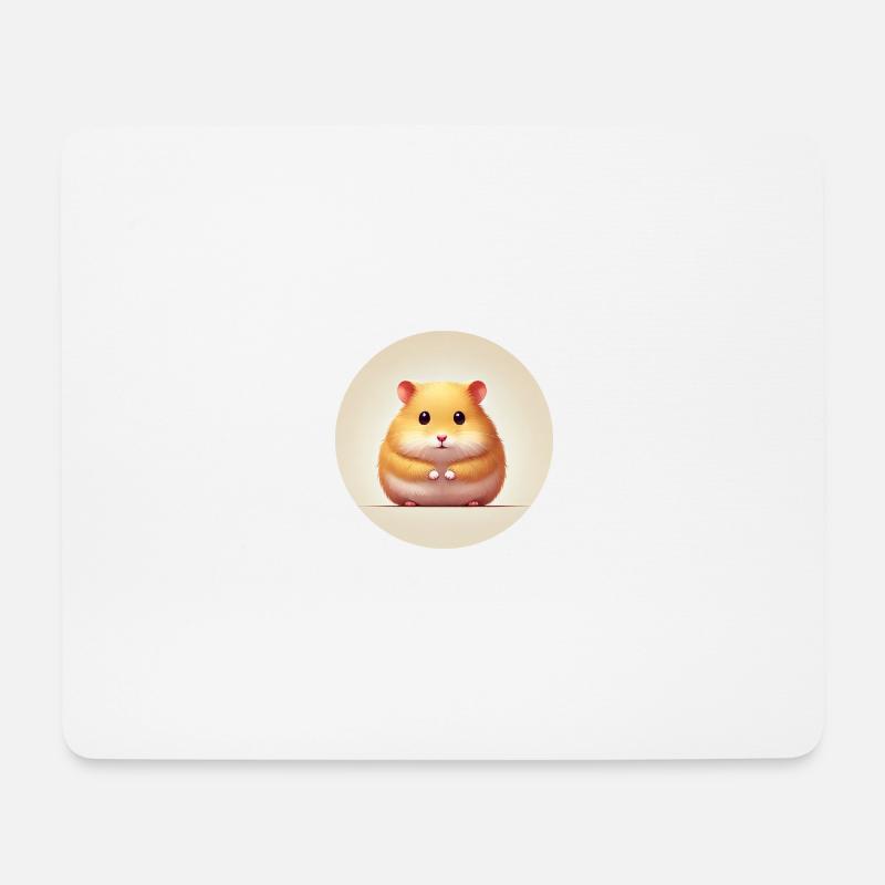 Hamster - Mouse Pad (horizontal) - white