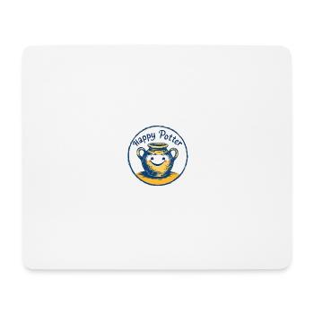 Happy P. - Mousepad (Querformat) - Weiß - Vorne