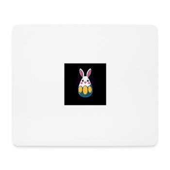 Frohe Ostern Deluxe - Mousepad (Querformat) - Weiß - Vorne