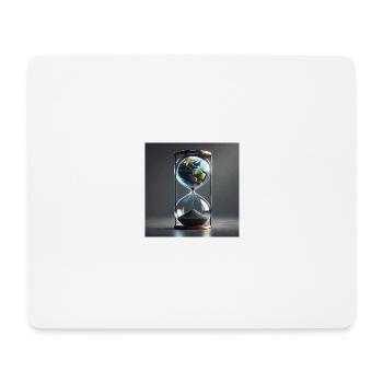 The clock is ticking! (C) - Mouse Pad (horizontal) - white - Front