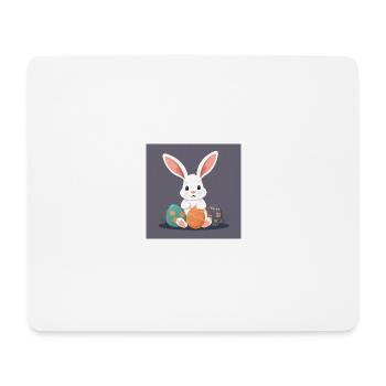 Osterzauber für dich - Mousepad (Querformat) - Weiß - Vorne