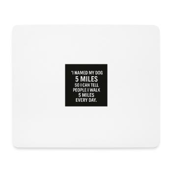 67A3264C F2AE 4A0E ABFC A83DD9500223 - Tapis de souris (format paysage) - blanc - Devant