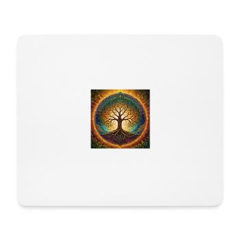 Tree of Live - Mousepad (Querformat) - Weiß - Vorne
