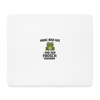 Prince Dicton - Tapis de souris (format paysage) - blanc - Devant