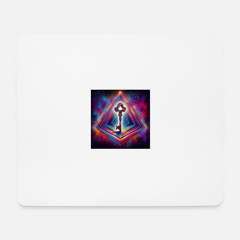 The Lost Key - Mouse Pad (horizontal) - white
