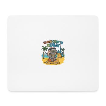 Dubai - Mousepad (Querformat) - Weiß - Vorne