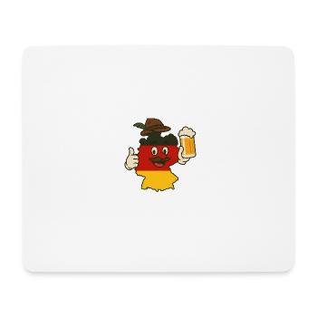 Deutschland - Mousepad (Querformat) - Weiß - Vorne