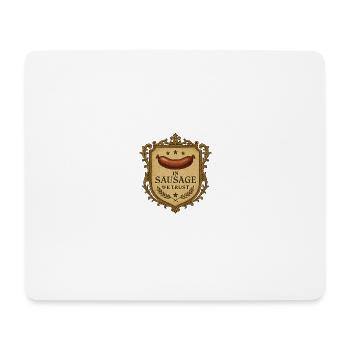 In Sausage wie trust - Mousepad (Querformat) - Weiß - Vorne