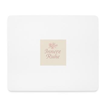 Innere Ruhe - Inner Peace - Mousepad (Querformat) - Weiß - Vorne