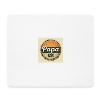 Flux Dev A worn retroinspired logo badge featur - Mousepad (Querformat) - Weiß - Vorne