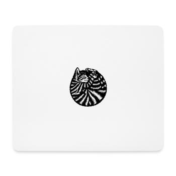 Cat Cat cute - Mouse Pad (horizontal) - white - Front