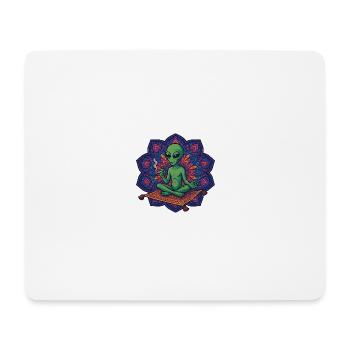 Kiffikus - Mousepad (Querformat) - Weiß - Vorne
