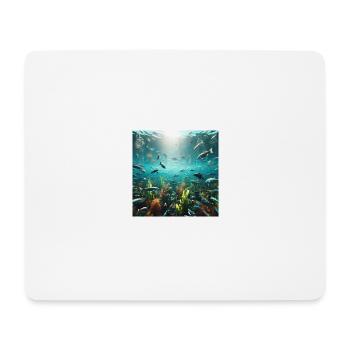 Clear Water Fish Show - Mouse Pad (horizontal) - white - Front