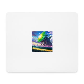 Leonardo Anime XL - Mousepad (Querformat) - Weiß - Vorne