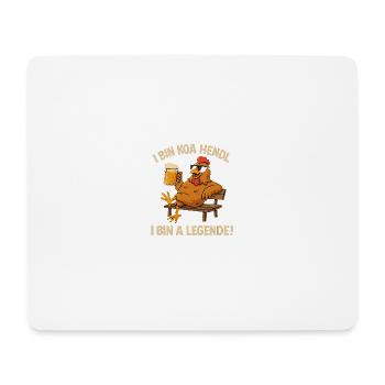 Legende - Mousepad (Querformat) - Weiß - Vorne