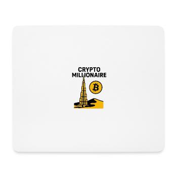 Crypto dubai - Mouse Pad (horizontal) - white - Front