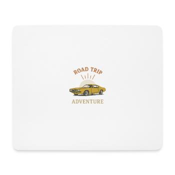 Road Trip - Adventures - Mouse Pad (horizontal) - white - Front