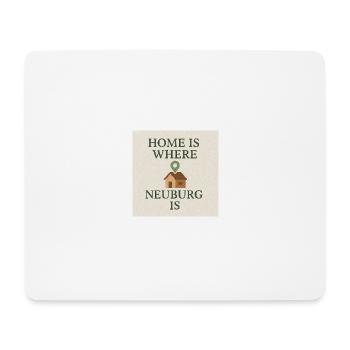 Home is where Neuburg is - Mousepad (Querformat) - Weiß - Vorne
