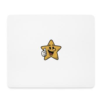 Superstar vibes – Quand tout fonctionne - Tapis de souris (format paysage) - blanc - Devant