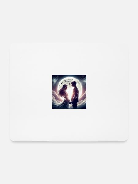 Young love - Mouse Pad (horizontal) - white