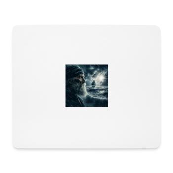 Ein alter Seemann - Mousepad (Querformat) - Weiß - Vorne