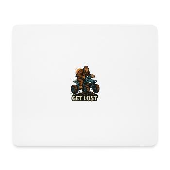 Hol dir Lost Sasquatch - Mousepad (Querformat) - Weiß - Vorne