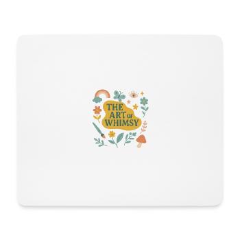 Die Kunst der Laune - Mousepad (Querformat) - Weiß - Vorne