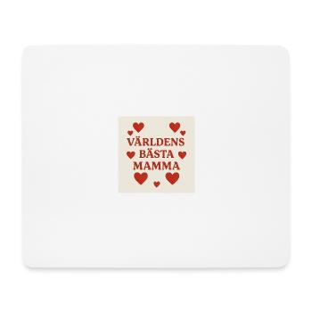 La meilleure maman du monde - Tapis de souris (format paysage) - blanc - Devant