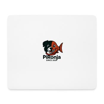 PiRonja - Mousepad (Querformat) - Weiß - Vorne