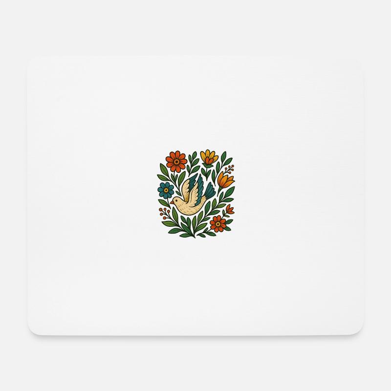 Volksflucht - Mousepad (Querformat) - Weiß