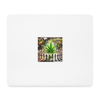 34 - Mousepad (Querformat) - Weiß - Vorne