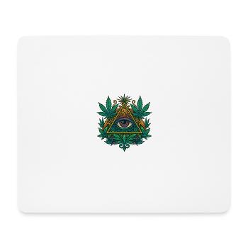 1 19 - Mousepad (Querformat) - Weiß - Vorne