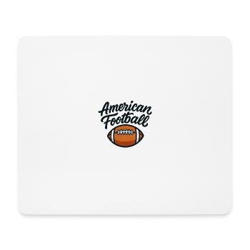 American football - Mouse Pad (horizontal) - white - Front