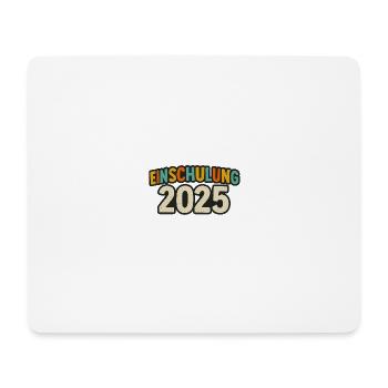 Colorful & Ready – School Enrollment 2025 - Mouse Pad (horizontal) - white - Front